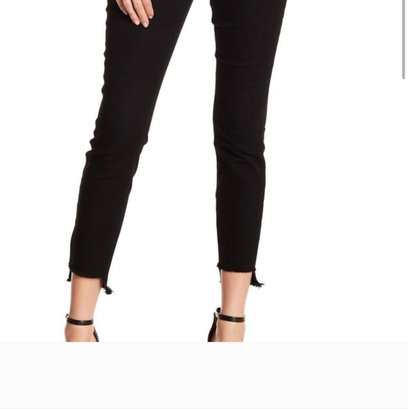 STS BLUE Emma Black Step Hem Skinny Jean - Picture 2 of 6